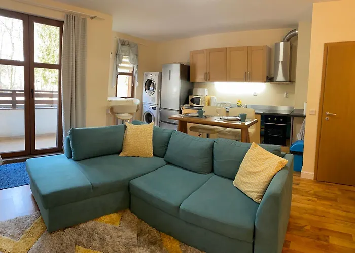 To Door At Mountain View 1br Apartment Bansko